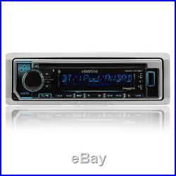 Kenwood KMR-D372 Marine Boat Radio Stereo CD MP3 USB Receiver Smartphone remote