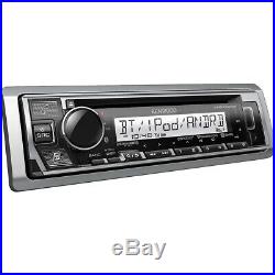 Kenwood KMR-D375BT Single-DIN CD/MP3/USB Marine Boat Radio Stereo withBluetooth