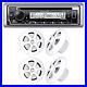 Kenwood_KMR_D382BT_1DIN_Receiver_with_4x_6_5_100W_2Way_White_Marine_Boat_Speakers_01_mo