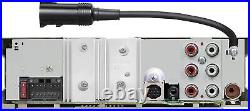 Kenwood KMR-D382BT 1-DIN Car/Marine Bluetooth/CD/SXM+AM/FM Weatherproof Receiver