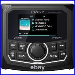 Kenwood KMR-M300BT 2.7 Gauge Style Marine Stereo with Bluetooth