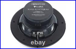Kenwood KMR-M332BT 1-DIN Marine/Car Stereo, Bluetooth & KFC-1613MRB Speakers