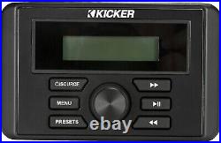Kicker 46KMC3 Marine Bluetooth Media Player AM FM USB Aux Boat ATV Powersports