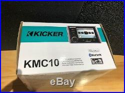Kicker KMC10 Marine Radio USB Bluetooth Weather Band Boat AM/FM KMC-10 KMC 10