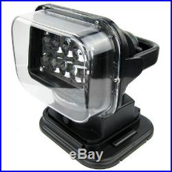 LED Remote Control Marine Boat Car Searchlight Wireless Spotlight 10Bulbs Device