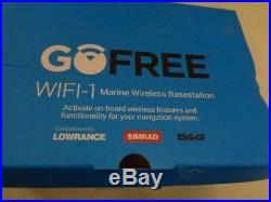 Lowrance 000-11068-001 Go Free Wifi-1 Wireless Basestation Marine Boat