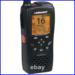 Lowrance Boat Marine Link-2 VHF/GPS Handheld Radio 000-10782-001