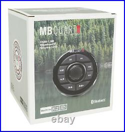 MB QUART GMR-1.5B Marine Gauge Receiver withBluetooth/USB/Aux+2 MTX 6.5 Speakers