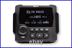 MB Quart GMR-LCD Marine/Boat Bluetooth Receiver AM/FM Radio+4 NF1-116B Speakers