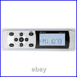 MDR2.0W Marine Boat AM/FM Receiver withBluetooth/USB/RCA in White