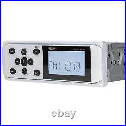 MDR2.0W Marine Boat AM/FM Receiver withBluetooth/USB/RCA in White