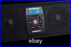 MEMPHIS MXASB20v3 20 BLUETOOTH 6 SPEAKERS 400W MARINE SOUNDBAR AUX FM RADIO NEW