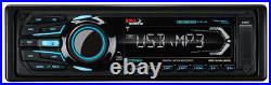 MR1308UABK Marine Bluetooth USB iPod Aux AM FM Radio&6 Silver 6.5 Boat Speakers