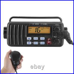 Marine 2Way Radio VHF FM Transmitter Class B LCD Display Boat Accessory