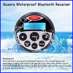 Marine Audio Bluetooth Mp3 Player Boat Radio + 3'' Waterproof Speaker + Antenna