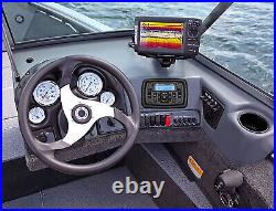 Marine Audio Stereo Bluetooth Car Boat Radio and 4 120W Waterproof Speakers