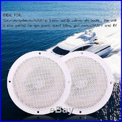 Marine Audio Stereo Package 5.25 Boat Speakers 160W Waterproof AM FM Radio