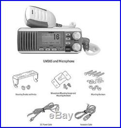 Marine Band Radio For Boats VHF Full Safety Feature Class D Fixed Mount Sailing