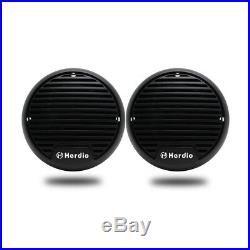 Marine Bluetooth 4Radio+3Boat yacht black Hot tub Speakers+FM/AM Aerial