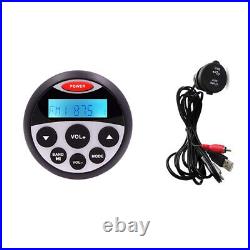 Marine Bluetooth Audio Receiver Boat Waterproof Radio and Extension Audio Cable
