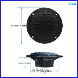 Marine Bluetooth Stereo Receiver Boat Radio System, Waterproof Speakers 2 Pair