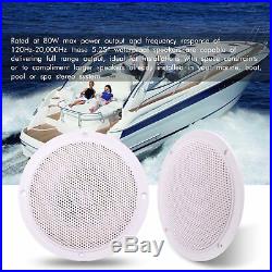 Marine Bluetooth Stereo Waterproof FM Radio Mp3 Player Boat ATV UTV Car Speaker