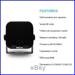 Marine Boat Radio Bluetooth Stereo+4 Heavy Duty Speakers+FM AM Antenna