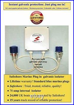 Marine Galvanic Isolator Simply plug it in to protect your boat! Over 24,000