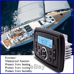 Marine Radio Bluetooth AM FM Waterproof Boat Stereo System Head Unit ATV UTV Car