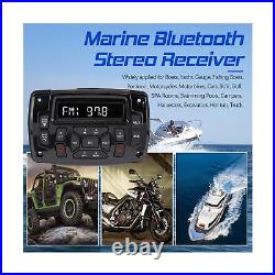 Marine Stereo Audio Radio Bluetooth Car Stereo Receivers Waterproof Player MP