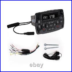 Marine Stereo Audio Radio Bluetooth Car Stereo Receivers Waterproof Player MP