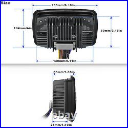Marine Stereo Bluetooth Receiver and Boat Speakers 4inch and FM AM Radio Antenna