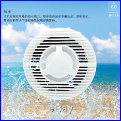 Marine Stereo Bluetooth Waterproof ATV UTV Boat Car Radio+2 way Speakers (pair)