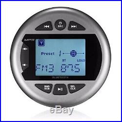 Marine Waterproof Bluetooth Stereo Receiver MP3 Player FM/AM Radio Boat ATV UTV