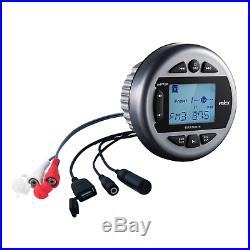 Marine Waterproof Bluetooth Stereo Receiver MP3 Player FM/AM Radio For Boat ATV