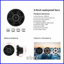 Marine Waterproof Multimedia Stereo System with Full-Color LCD display for ATV UTV