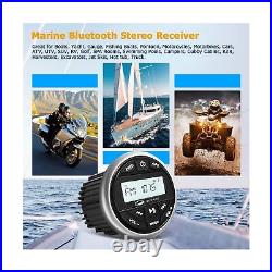 Marine radio bluetooth Stereo audio Waterproof radio Boats FM AM Gauge Stereo