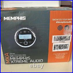 Memphis Audio MXA1MC Marine Gauge Digital Media Bluetooth Receiver Boat/ATV/UTV