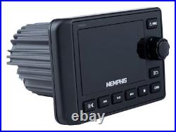Memphis Audio SMC3 Multi-Zone Marine Boat Bluetooth Receiver+(4) JBL Speakers