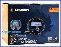 Memphis Mxa1mc Radio Usb Aux Marine Boat Digital Media Bluetooth 200w Amplifier