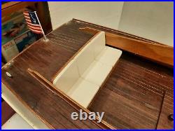 Midwest Cranberry Isle Lobsteryacht All Wood RC 30 Boat Built With Radio
