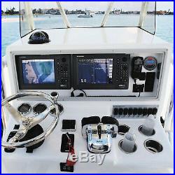 Motorcycle AM/FM Radio Marine Bluetooth for boat+4 Marine Yacht Speaker+Antenna