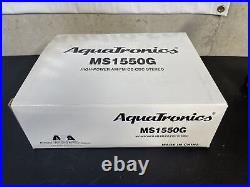 NEW! AquaTronics MS1550 Radio CD Player Marine Boat Receiver Stereo FM AM