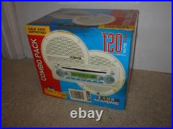 NEW DUAL CD AM FM MARINE BOAT STEREO RADIO With SPEAKERS MXCP40 SEALED IN BOX