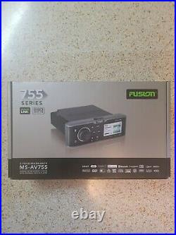 NEW Fusion MS-AV755 Marine Radio DVD/CD with Bluetooth BOAT stereo
