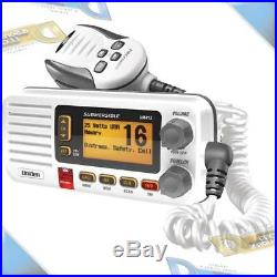 NEW UNIDEN Class D DSC VHF Marine/Boat Radio with NOAA Weather Alerts (White)