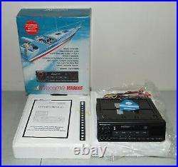 NEW! Vtg MAXXIMA/ Panor #CSC-611RM AM/FM/Cassette/Weather MARINE/ Boat RADIO