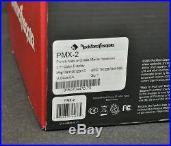 New Rockford PMX-2 Punch Marine Grade Boat Receiver Bluetooth Radio USB Pandora