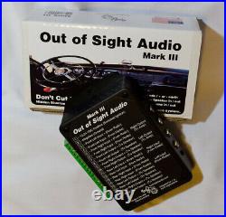 Out of Sight Audio Mark 3 Secret Audio Device Marine / Boat Radio