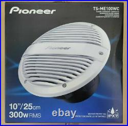 Pioneer TS-ME100WC ME-Series 10 marine 900w subwoofer sub boat White grille